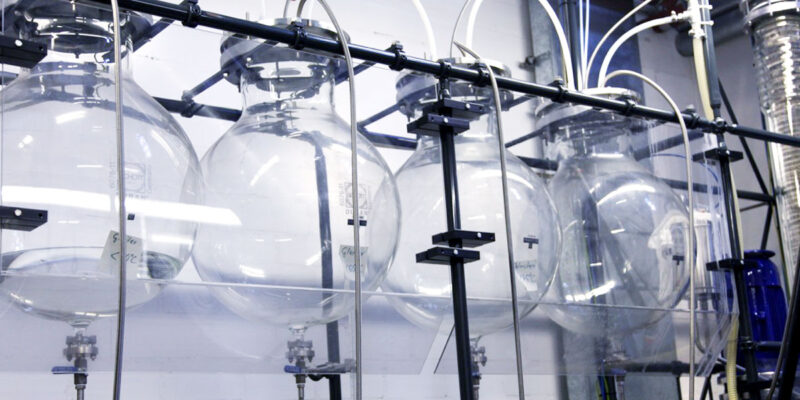 Destillationsanlage der Universität Heidelberg (Foto: Katrin Sturm)