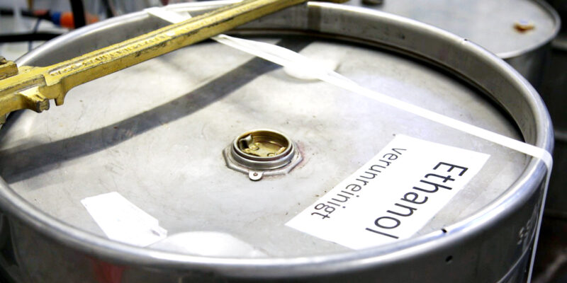 Ethanol ist zu 80 Prozent recyclebar (Foto: Katrin Sturm)