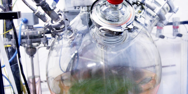 Teil der Destillationsanlage (Foto: Katrin Sturm)