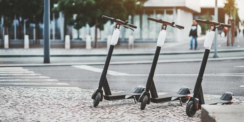 E-Scooter-Akkus sind potentielle Brandherde (Foto: skyNext, iStock) (Foto: skyNext (iStock))