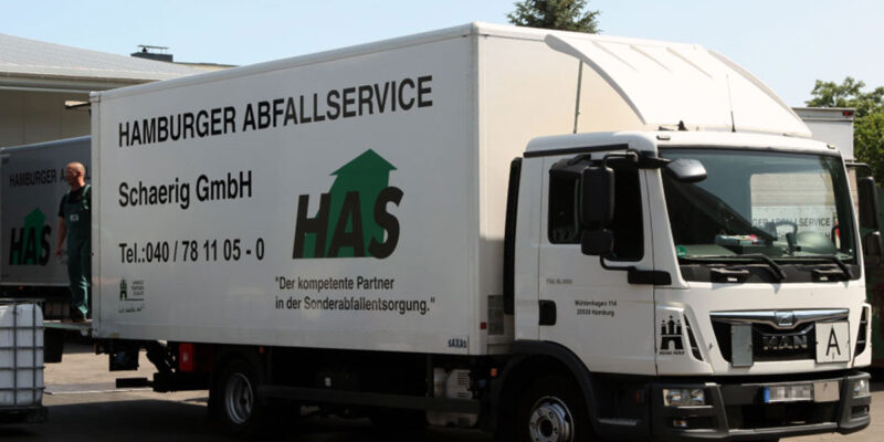 Alle LKW der HAS-Flotte sind als Rüstfahrzeuge ausgestattet.