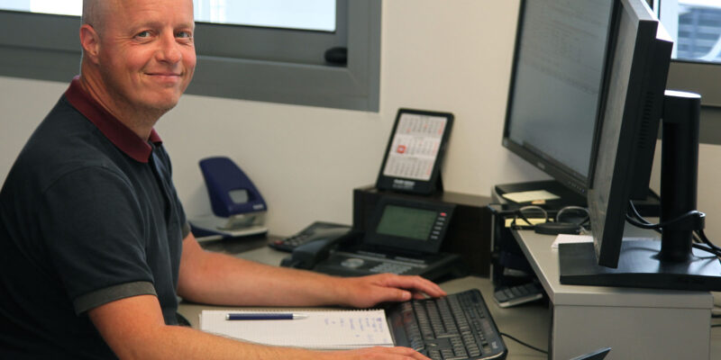 Die 5-köpfige Disposition plant und terminiert alle Gefahrgut-Aufträge für Fahrer und Flotte. (Foto: Sonderabfallwissen)