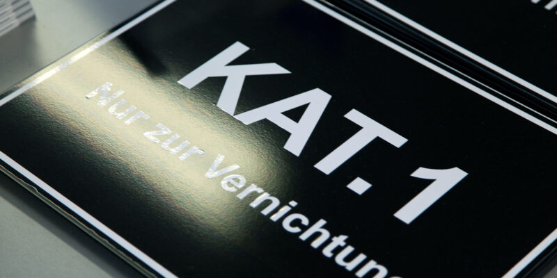 Auf die korrekte Deklaration kommt es an. (Foto: Sonderabfallwissen)