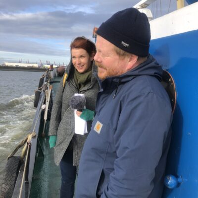 Eva und Björn im Gespräch (Foto: Sonderabfallwissen)