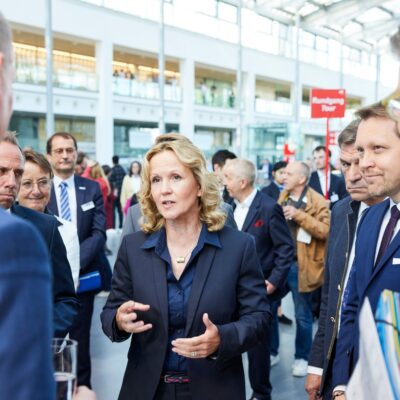 Hielt zur Eröffnung der IFAT eine Rede: Steffi Lemke, Bundesministerin für Umwelt, Naturschutz, nukleare Sicherheit und Verbraucherschutz
 (Foto: Messe München)