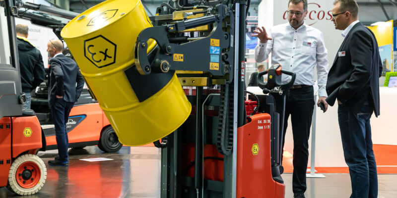 Die Fachmesse für Gefahrgut und Gefahrstoff fand zuletzt 2019 statt (Foto: Leipziger Messe / Tom Schulze)