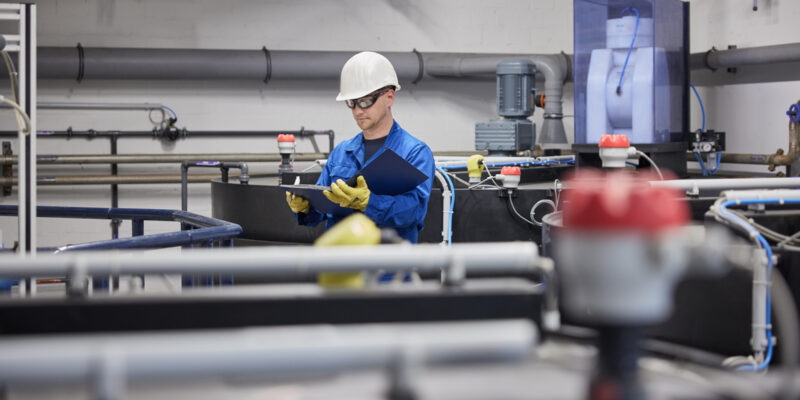 Innovatives Verfahren zur Abscheidung von Iod aus den Rauchgasen der Sonderabfallvervbrennung (Foto: Joachim Stretz – fuenf6, REMONDIS)