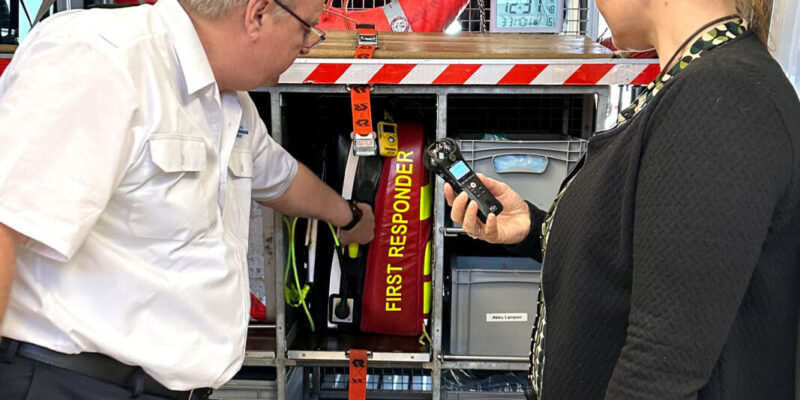 Notfallausrüstung für First-Responder-Einsätze